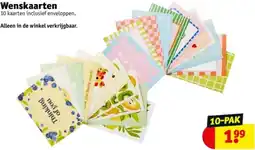 Kruidvat Wenskaarten aanbieding