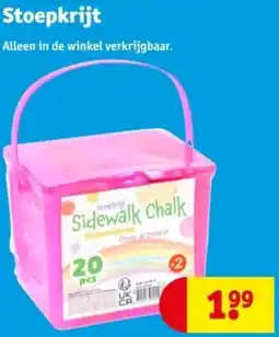 Kruidvat Stoepkrijt aanbieding