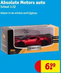 Kruidvat Absolute Motors auto aanbieding
