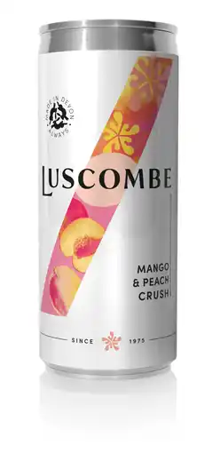 PLUS Luscombe Mango & peach crush aanbieding