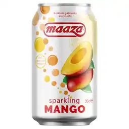 PLUS Maaza Sparkling mango aanbieding