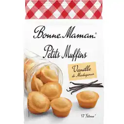 PLUS Bonne Maman Petit muffins vanille aanbieding