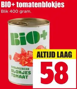 Dirk BIO+ tomatenblokjes aanbieding