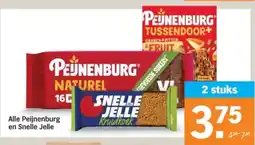 Albert Heijn Alle Peijnenburg en Snelle Jelle aanbieding