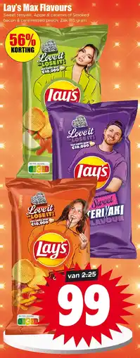 Dirk Lay's Max Flavours aanbieding