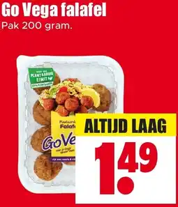 Dirk Go Vega falafel aanbieding