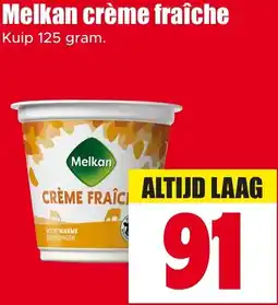 Dirk Melkan crème fraîche aanbieding