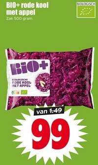 Dirk BIO+ rode kool met appel aanbieding