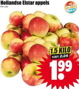 Dirk Hollandse Elstar appels aanbieding