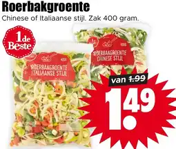 Dirk Roerbakgroente aanbieding