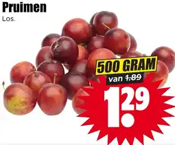 Dirk Pruimen aanbieding