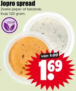 Dirk Jopro spread aanbieding