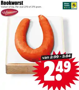 Dirk Rookworst aanbieding