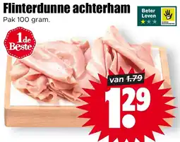 Dirk Flinterdunne achterham aanbieding
