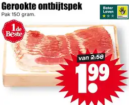 Dirk Gerookte ontbijtspek aanbieding