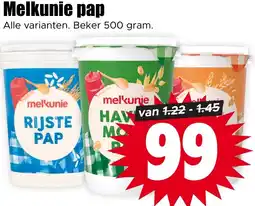 Dirk Melkunie pap aanbieding