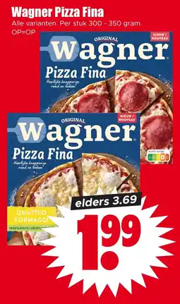 Dirk Wagner Pizza Fina aanbieding
