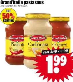 Dirk Grand'Italia pastasaus aanbieding