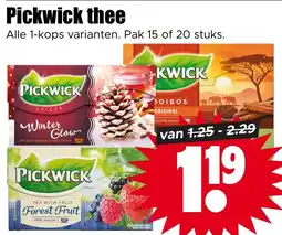 Dirk Pickwick thee aanbieding