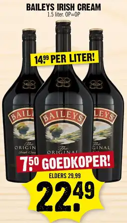 Dirk Baileys irish cream aanbieding
