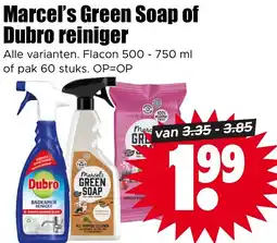 Dirk Marcel's Green Soap of Dubro reiniger aanbieding