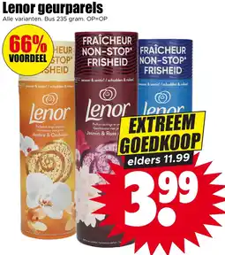 Dirk Lenor geurparels aanbieding