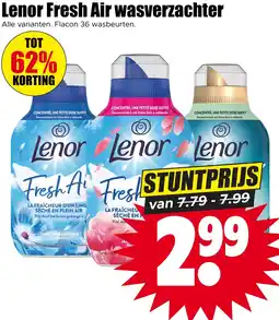 Dirk Lenor Fresh Air wasverzachter aanbieding