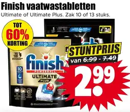 Dirk Finish vaatwastabletten aanbieding