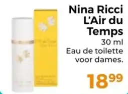 Trekpleister Nina Ricci L'Air du Temps aanbieding