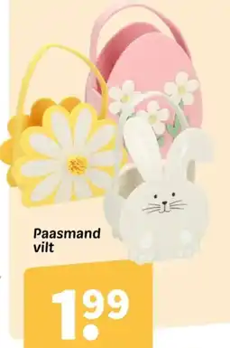 Wibra Paasmand vilt aanbieding