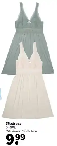 Wibra Slipdress aanbieding