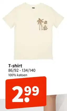 Wibra T-Shirt aanbieding
