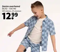 Wibra Denim Overhemd aanbieding