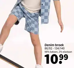 Wibra Denim broek aanbieding