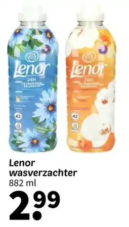 Wibra Lenor wasverzachter aanbieding