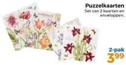 Trekpleister Puzzelkaarten aanbieding