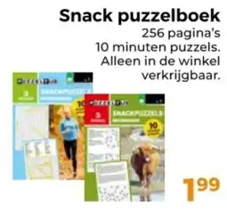 Trekpleister Snack puzzelboek aanbieding