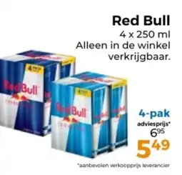 Trekpleister Red Bull aanbieding
