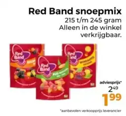 Trekpleister Red Band snoepmix aanbieding
