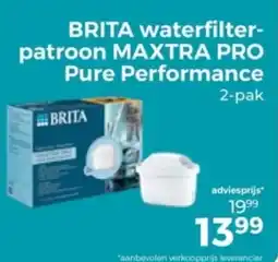 Trekpleister Brita waterfilter patroon maxtra pro pure performance aanbieding