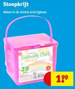 Kruidvat Stoepkrijt aanbieding