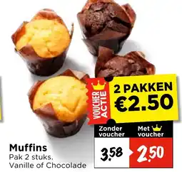 Vomar Voordeelmarkt Muffins aanbieding