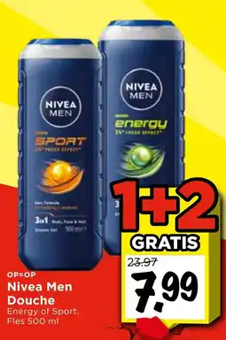 Vomar Voordeelmarkt Nivea Men Douche aanbieding