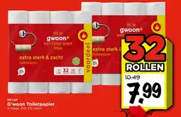 Vomar Voordeelmarkt G'woon Toiletpapier aanbieding