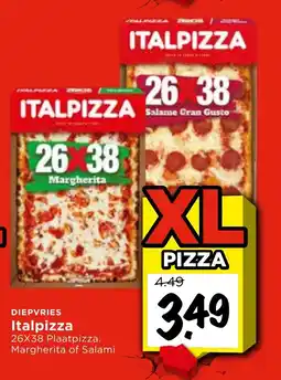 Vomar Voordeelmarkt DIEPVRIES Italpizza aanbieding