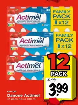 Vomar Voordeelmarkt Danone Actimel aanbieding