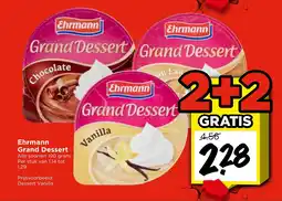 Vomar Voordeelmarkt Ehrmann Grand Dessert aanbieding
