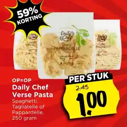 Vomar Voordeelmarkt Daily Chef Verse Pasta aanbieding