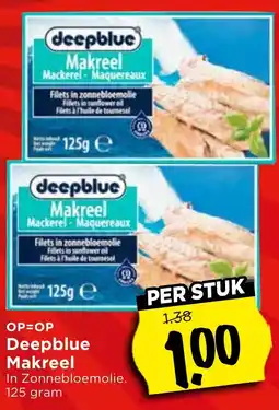 Vomar Voordeelmarkt Deepblue Makreel aanbieding