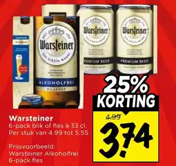 Vomar Voordeelmarkt Warsteiner Warsteiner aanbieding